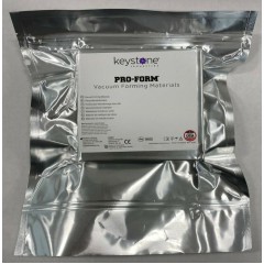 Keystone PRO-FORM Vacuum Forming Materials, Splint Material .080 (2mm), 25 Sheets/Box